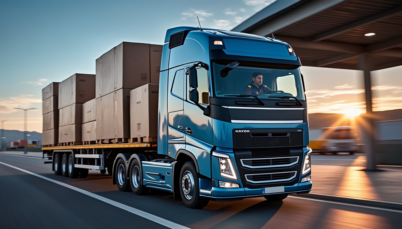 Camion avec hayon : guide complet pour une manutention facilitée