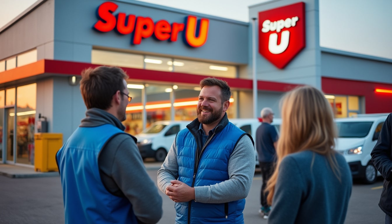 Illustration: Comment Super U s’est imposé dans la location de véhicules utilitaires