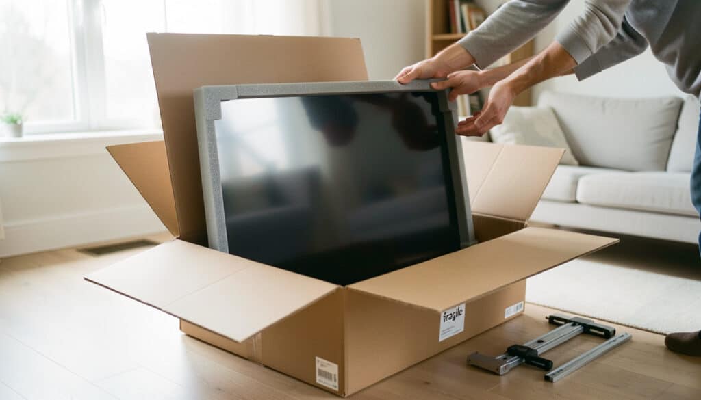 Quel carton choisir pour protéger une télévision ?
