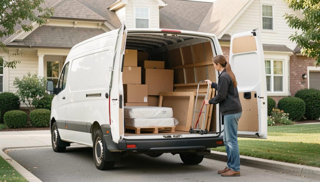 Utilitaire de 12 m³ : volume, chargement et location