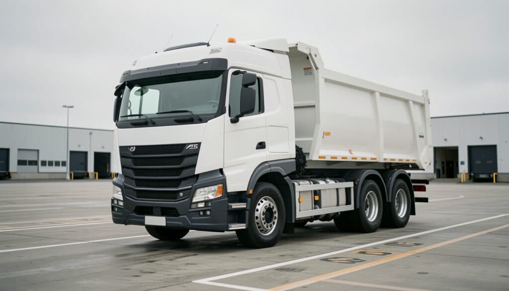 Fiche technique d’un camion 8x4 : dimensions et charge