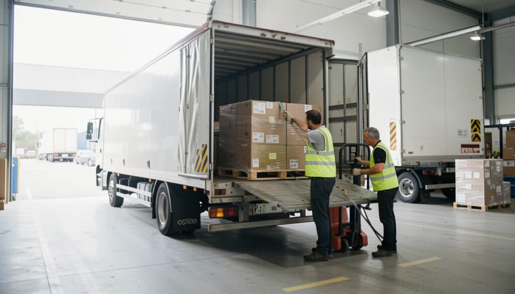Chargement de camion en logistique : étapes et sécurité