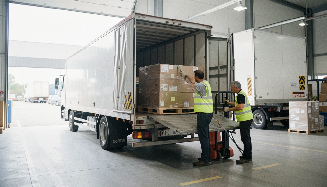 Chargement de camion en logistique : étapes et sécurité