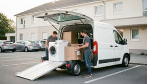 Location d’utilitaire avec hayon : bien choisir son camion