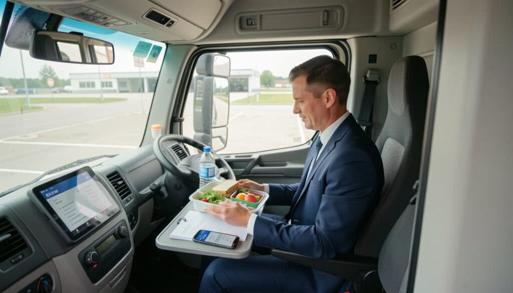 Panier repas en transport routier : barème et calcul 2026