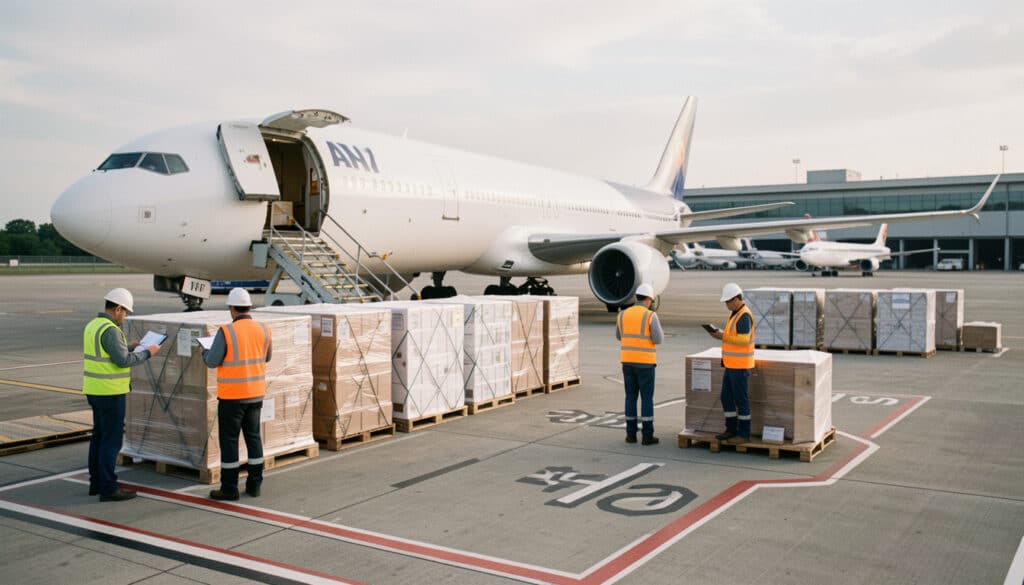 Transport aérien de marchandises : coûts, délais, règles