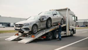 Transport de voiture par camion : tarifs et critères