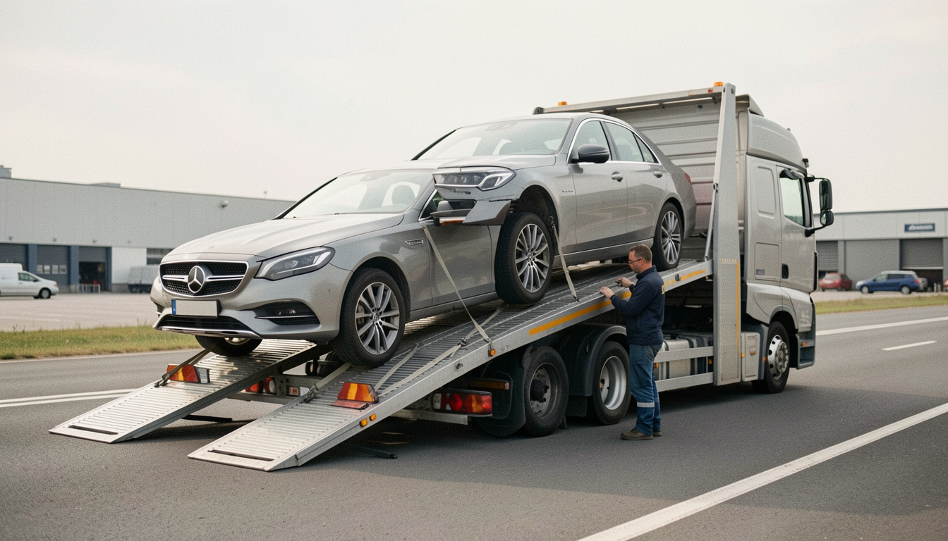 Transport de voiture par camion : tarifs et critères