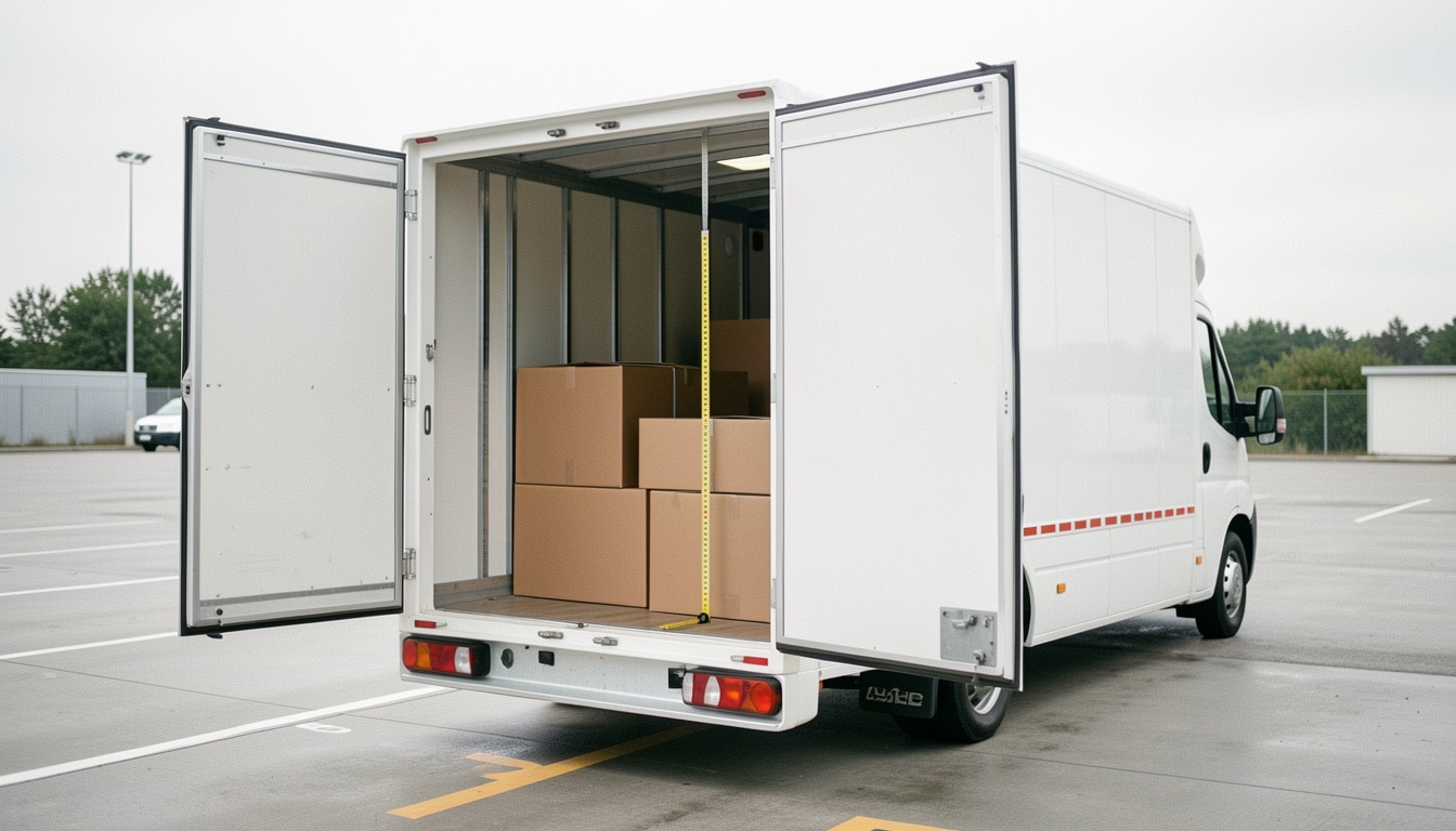 Dimensions d’un utilitaire de 5 m³ : mesures et capacité